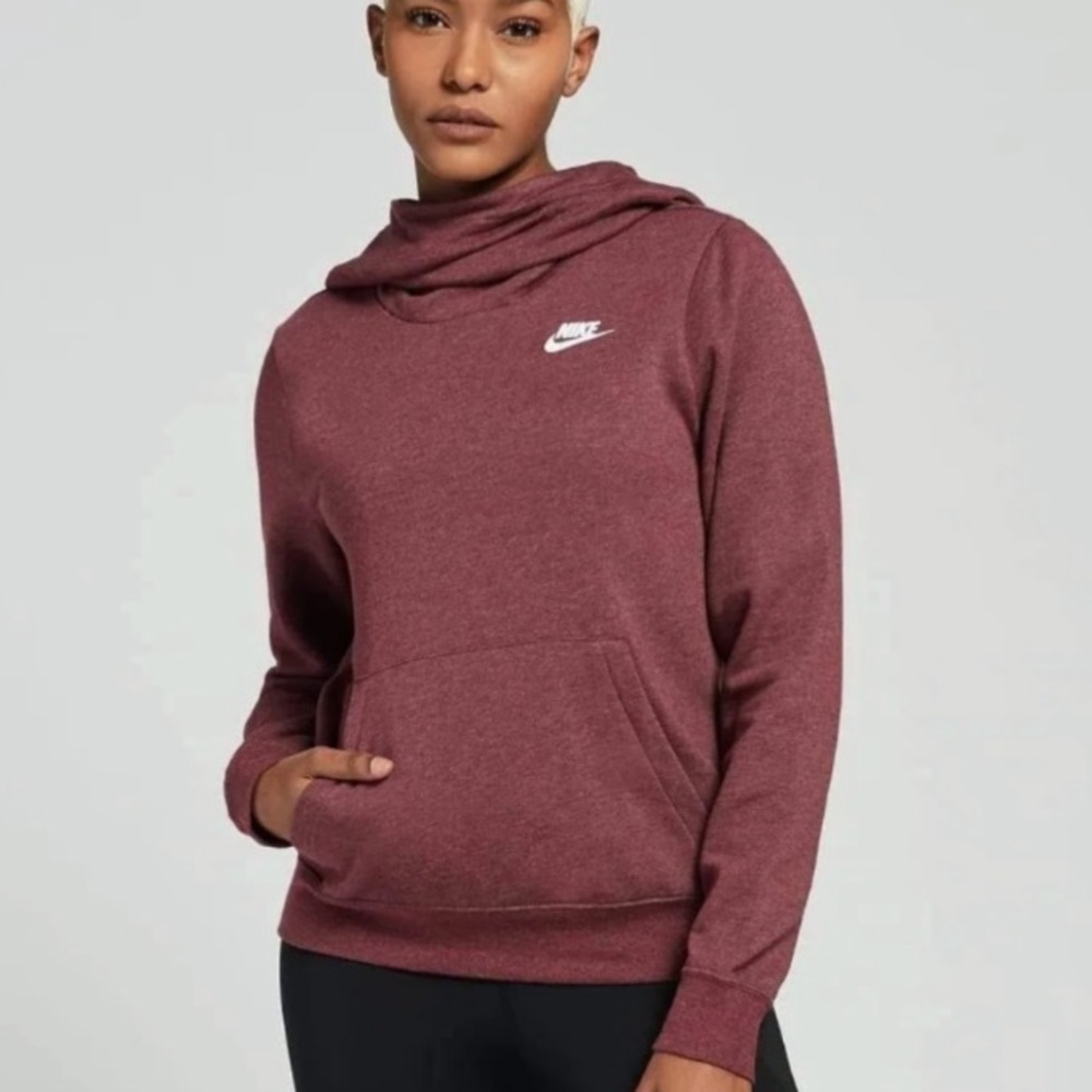 Women's Nike Sportswear Fleece Funnel-Neck Hoodie